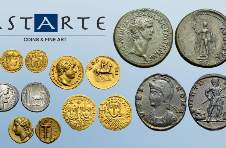 asta numismatica astarte web 9 monete medaglie collezione roma grecia bisanzio oro argento bronzo rarità aureo denario sesterzio dracma obolo asse biddr
