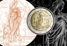 2 euro giubileo sammarinesi moneta gabriele di maulo speranza spes anno santo papa francesco novità arte stella croce fede numismatica
