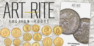 asta art-rite 99 numismatica monete medaglie oro argento bronzo catalogo rarità italia mondo collezione libri curiosità