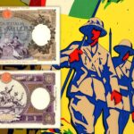 africa orientale italiana impero benito mussolini duce fascismo lire banconote cartamoneta serie speciale aoi tallero maria teresa monete circolazione banca d'italia