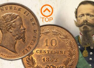 10 centesimi collo lungo esperimento moneta zecca regno d'italia rarità numismatica progetto monetale eccezionale vittorio emanuele