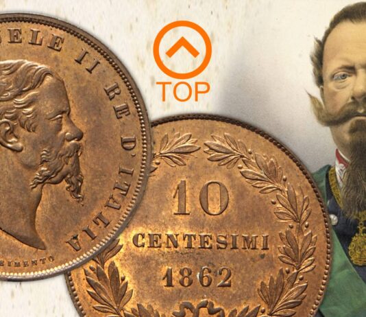 10 centesimi collo lungo esperimento moneta zecca regno d'italia rarità numismatica progetto monetale eccezionale vittorio emanuele