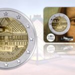 due euro louvre 2025 moneta francia monnaie de paris museo arte gioconda monna lisa nike amore e psiche venere di milo numismatica arte capolavoro