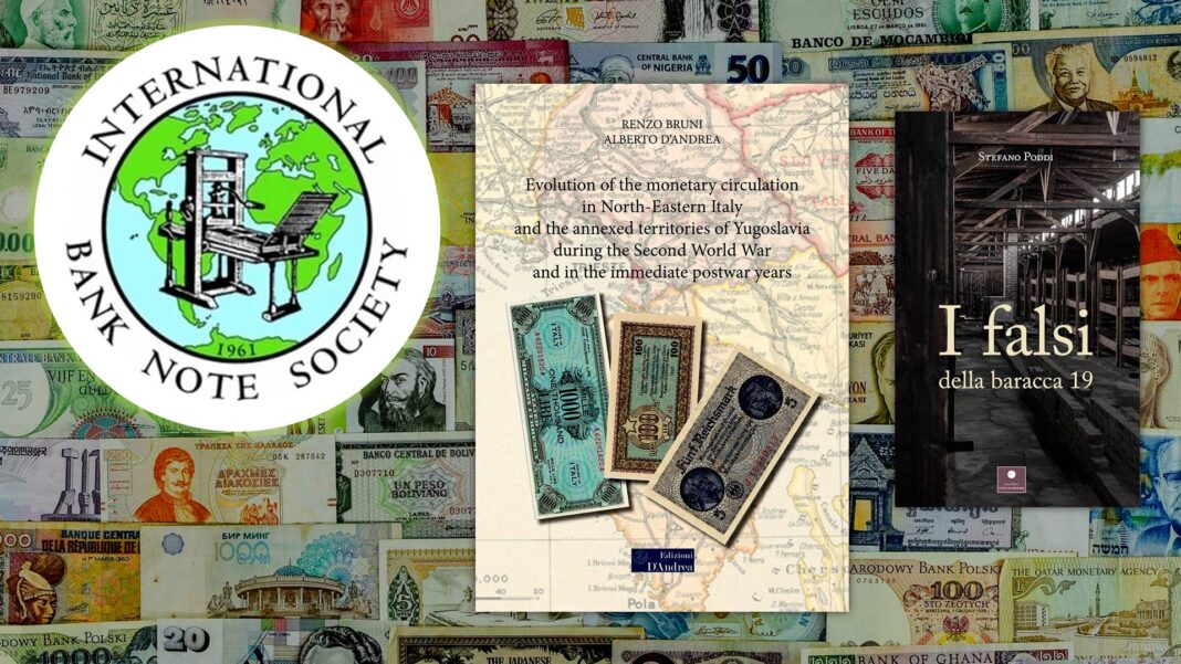 premi ibns international bank note society banconote cartamoneta denaro premio libro numismatica