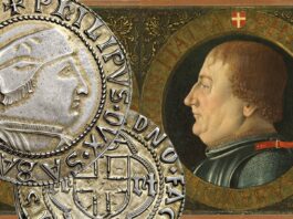 filippo ii di savoia senzaterra duca testone ducato monete oro argento numismatica ritratto fert