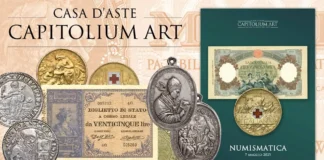 asta numismatica capitolum art live online monete medaglie banconote titooli azioni bond brescia bidinside rarità