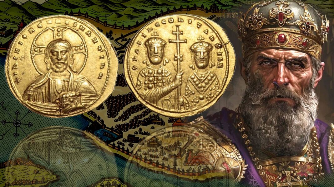 basilio ii imperatore bisanzio costantinopoli monete oro argento numismatica storia arte fede guerra