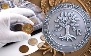 circolo culturale numismatico filatelico roveretano monete francobolli medaglie cartoline collezione collezionismo cultura scuola