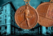 seminatore di silvio canevari medaglia roma grandi magazzini coen via del tritone giubileo 1880 1930 rarità numismatica palazzo