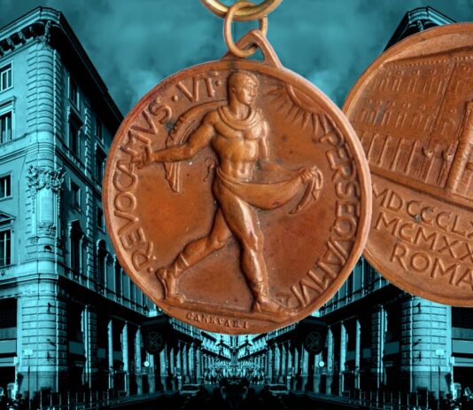 seminatore di silvio canevari medaglia roma grandi magazzini coen via del tritone giubileo 1880 1930 rarità numismatica palazzo