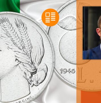 liberazione 25 aprile resistenza fascismo antifascismo guerra pace democrazia repubblica italiana monarchia savoia lira lire moneta monete numismatica