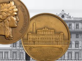 palazzo della zecca di stato ipzs via principe umberto roma 1911 medaglia attilio silvio motti ristrutturazione sam progetto italia turrita laura cretara lire