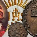 compagnia di gesù ignazio di loyola santo gesuiti papa francesco bergoglio chiesa controriforma santi missioni medaglie numismatica