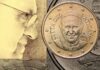 morte papa francesco bergoglio euro monete ritratto stemma numismatica collezione ricordo sorriso covid