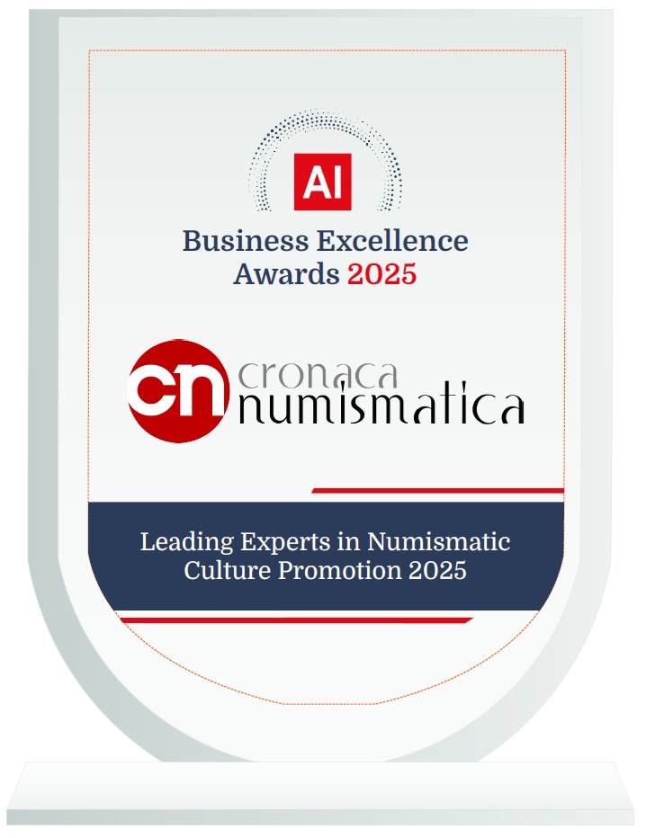 business excellence award 2025 premio riconoscimento eccellenza innovazione resilienza digital media cn cronaca numismatica roberto ganganelli monbete medaglie banconote cultura collezionismo