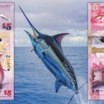 banconota dell anno 2024 ibns bermuda 5 dollari natura flora fauna mare