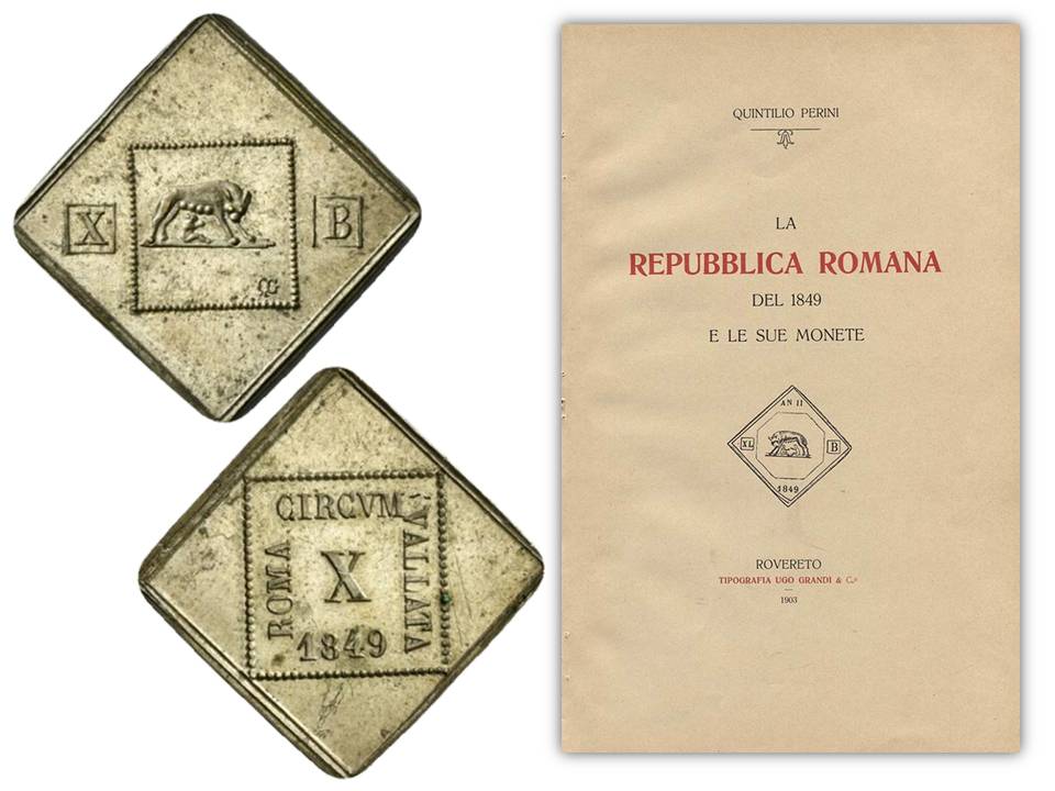 quintilio perini rovereto irredentisti grande guerra corpus nummorummitalicorum numismatica monete libri ricerca alto tradimento vittorio emanuele