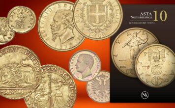 asta nomisma verona 10 numismatica monete medaglie rarità oro argento collezione collezionismo