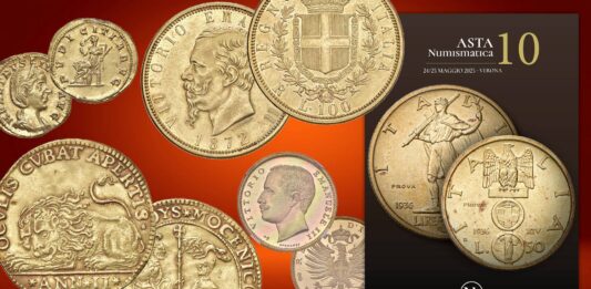 asta nomisma verona 10 numismatica monete medaglie rarità oro argento collezione collezionismo