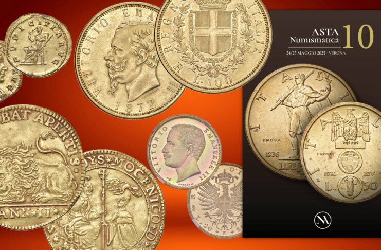 asta nomisma verona 10 numismatica monete medaglie rarità oro argento collezione collezionismo