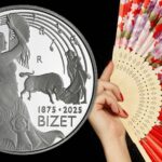 carmen di bizet opera lirica canto musica spagna gitani passione omicidio contrabbando amore corrida toro muleta moneta san marino argento euro daniela longo ipzs collezione numismatica