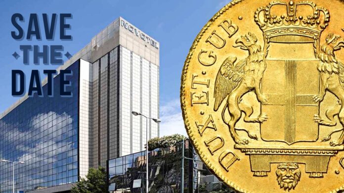 convegno numismatico di genova collezionismo numismatica monete medaglie banconote materiali album fiera novotel via cantore bancostema save the date