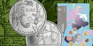 nuove emissioni numismatiche poste san marino serie monete anno 2025 euro argento orchidee spontanee chiara principe