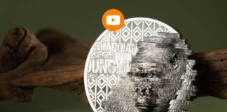 gorilla guardiano della giungla moneta argento cook islands cit coin invest doppia oncia deconstruction numismatica tiratura limitata wwf