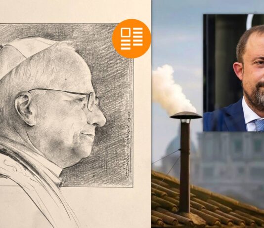 papa leone xiv robert franci prevost vaticano santa sede vescovo di roma fumata bianca san pietro chiesa cattolica filosofia matematica massimiliano marianelli numismatica moneta medaglia