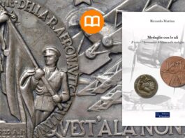 medaglie con le ali aeronautica militare aviazione riccardo martina volo record numismatica collezione