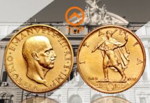 monete oro tesoro dimenticato roma zecca ministero economia finanze lire regno d'italia vittorio emanuele numismatica