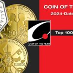 coin of the year premi internazionali numismatica monete 2024 coty italia vaticano san marino marconi ducati g7 pace guerra