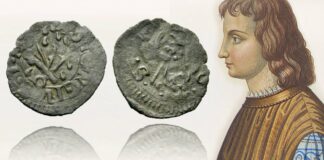 monete di faenza astorgio astorre manfredi signoria lancetta chirurgica bisturi salasso impresa araldica testone quattrino numismatica rarità collezione reale san pietro beato novolone cerusico barbiere chirurgo