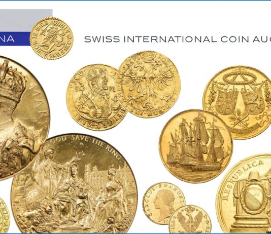 aste sincona 96-98 zurigo svizzera numismatica monete medaglie bullion oro argento rarità italia mondo collezione