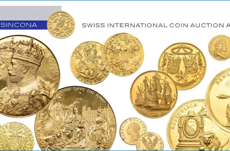 aste sincona 96-98 zurigo svizzera numismatica monete medaglie bullion oro argento rarità italia mondo collezione