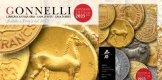 gonnelli casa d'aste firenze numismatica monete medaglie placchette tammaro de marinis collezione arte libri gioielli incanto oro argento bronzo rarità