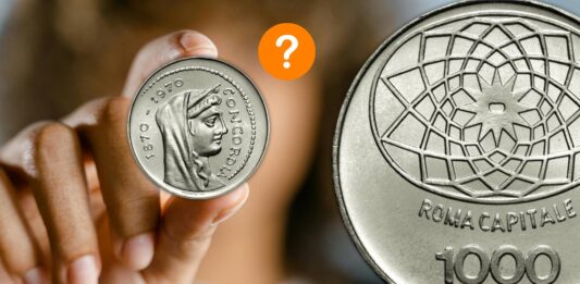 moneta 1000 lire argento 1970 roma capitale quanto vale numismatica lira lire proof fior di conio laura cretara guerrino mattia monassi campidoglio concordia denario pavimento michelangelo 500 lire caravelle boom economico italia fake news numismatica zecca di stato