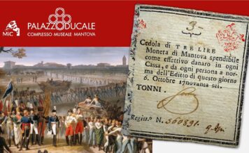 cedola del 1796 mantova assedio francesi napoleone bonaparte cartamoneta ossidionale monete gonzaga collezione mps