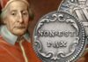mezzo grosso argento moneta clemente xii corsini rarità non est pax massoneria satira numismatica