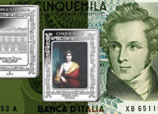 euro moneta lirica italiana vincenzo bellini norma giuditta pasta musica teatro alla scala opera ipzs argento proof tiratura limitata novità collezione