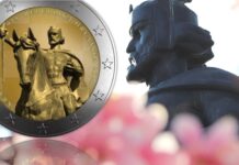 re tomislav croazia due euro moneta commemorativa tiratura limitata numismatica rarità collezione valore