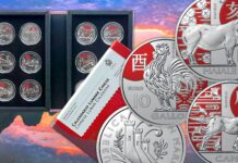 monete calendario lunare cinese san marino 10 euro orietta rossi collezione numismatica cofanetto fior di conio