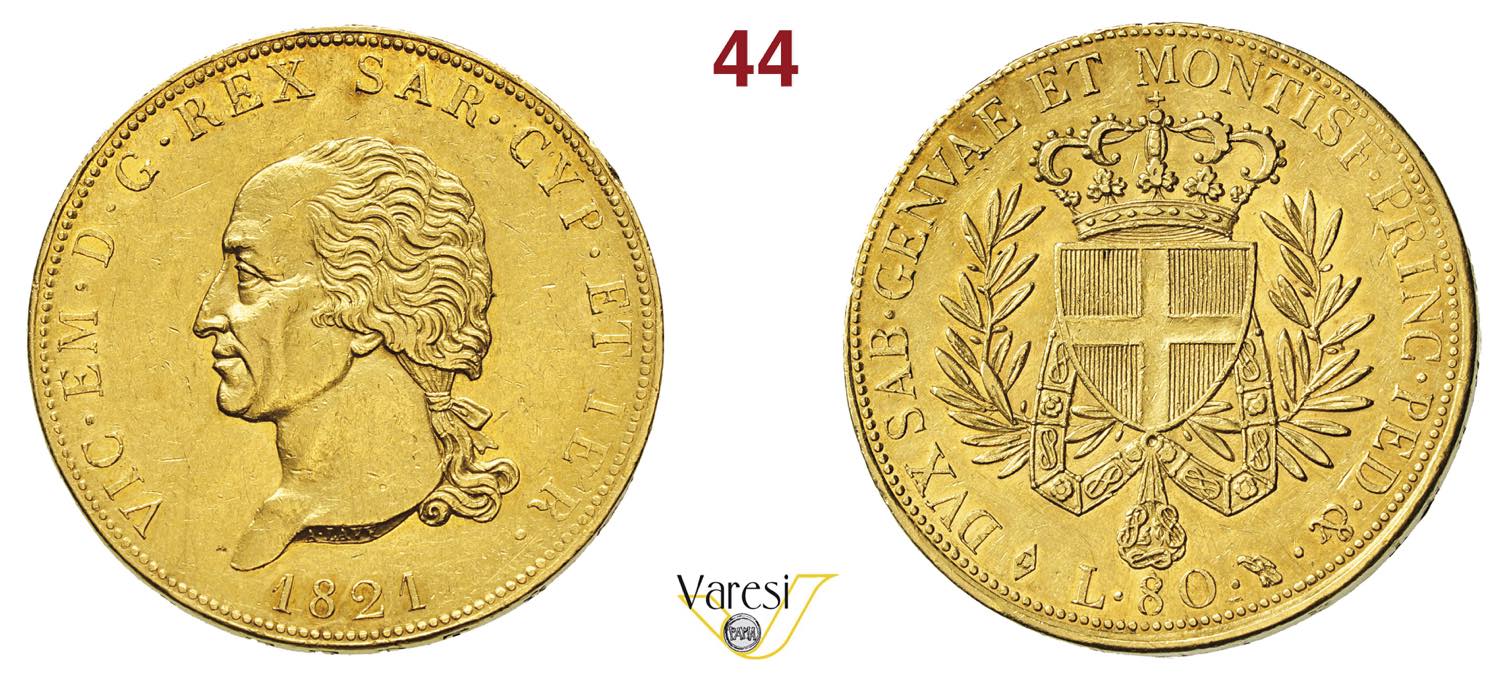 asta varesi 88 collezione magni monete oro casa savoia conti duchi re sardegna italia rarità numismatica
