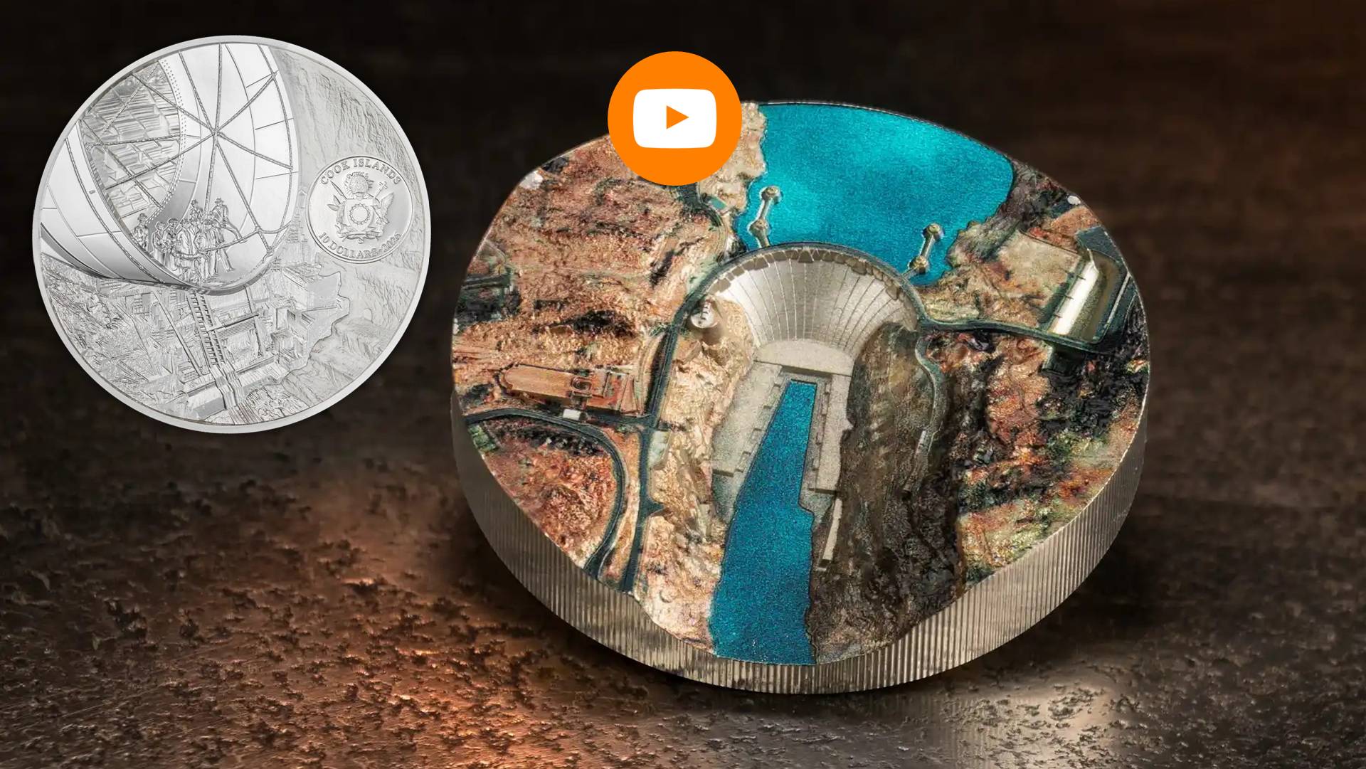 Diga_hoover (0) diga di hoover stati uniti fiume colorado arizona nevada moneta argento cit coin invest cook islands novità numismatica bullion tiratura limitata