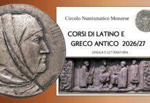 corsi greco latino circolo numismatico monzese monza numismatica monete medaglie banconote mario traina francesco petrarca collezione collezionismo passione cultura hobby