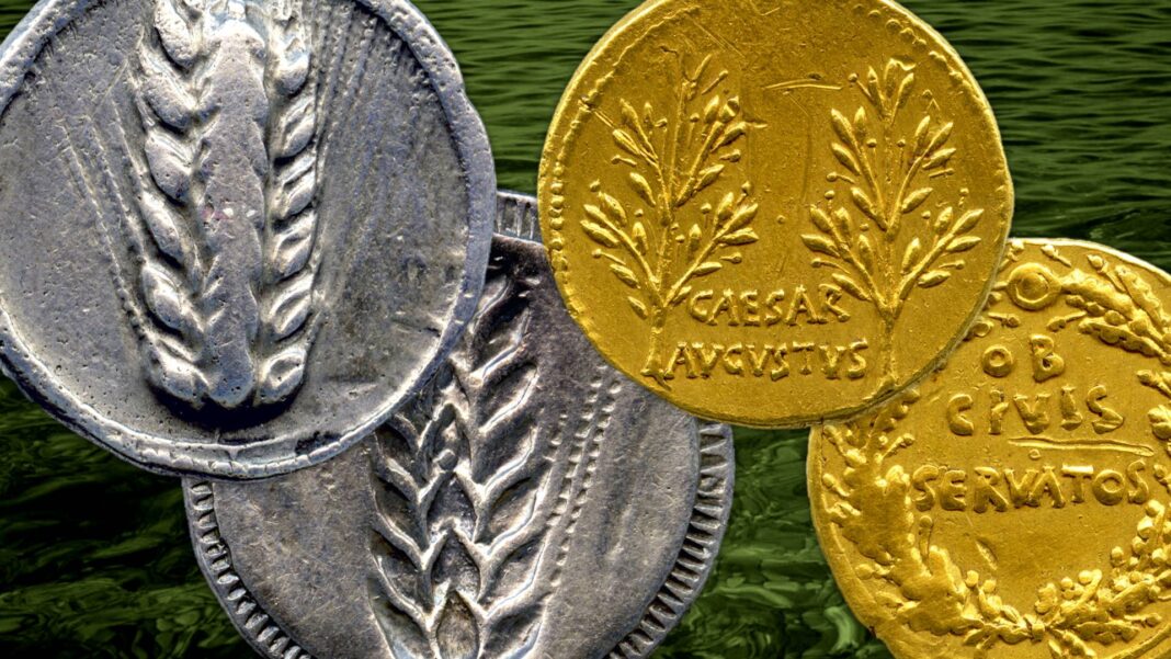 Natura_nummis (0) natura in nummis mostra monete numismatica museo civico archeologico bologna oro argento bronzo rarità piante argicoltura