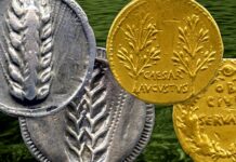natura in nummis mostra monete numismatica museo civico archeologico bologna oro argento bronzo rarità piante argicoltura