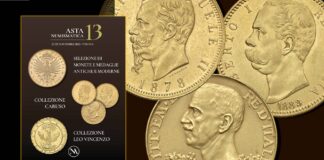 asta numismatica nomisma verona 13 floor live monete medaglie oro argento rame rarità collezione collezionismo investimento cultura