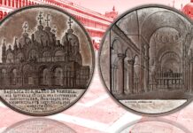 JACQUES WEINER: souvenir numismatico della BASILICA DI SAN MARCO